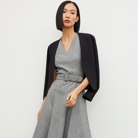 M.M.LaFleur The Sant Ambroeus Jardigan Open‎ Jacket Cardigan Black Size Large - Picture 5 of 10